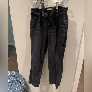 LOFT Crop Curvy Straight Jeans